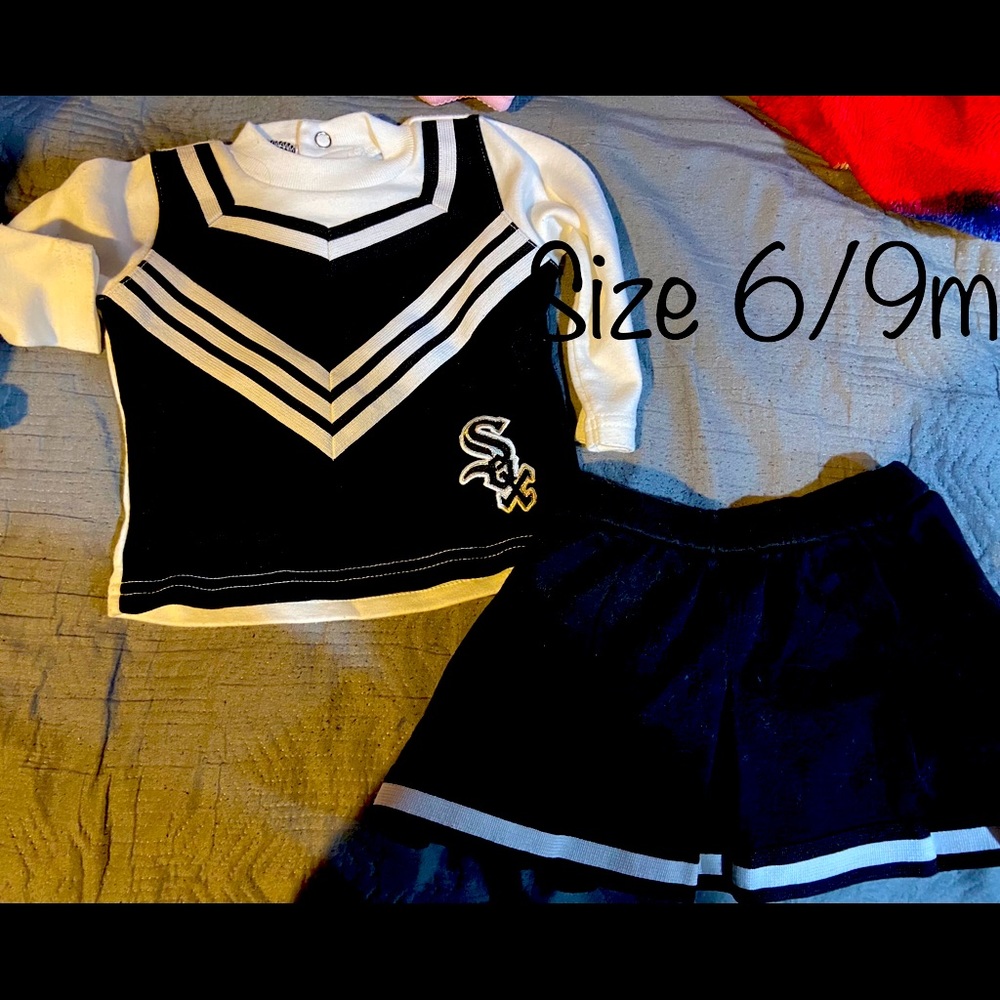 Chicago White Size Baby Outfit